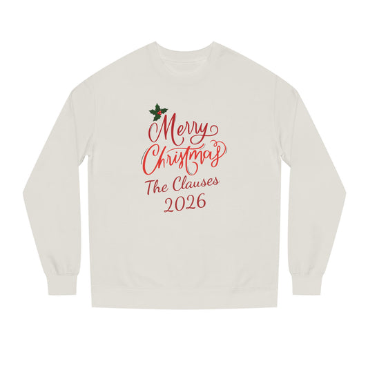 Merry Christmas Personalizable Unisex Sweatshirt, Have a Very Merry Christmas! Custom text is optional.
