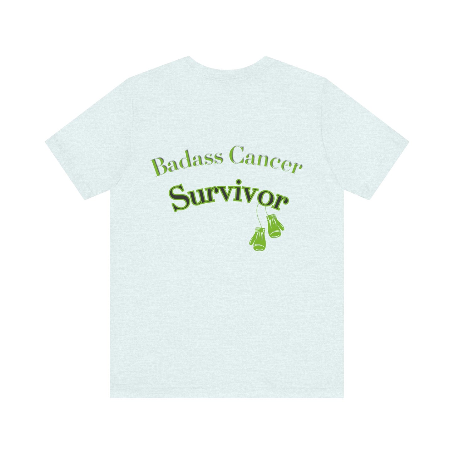 Cancer Survivor TShirt Badass Lymphoma, Personalization Optional. Add a Custom Text to make this the perfect gift for your Cancer Survivor.