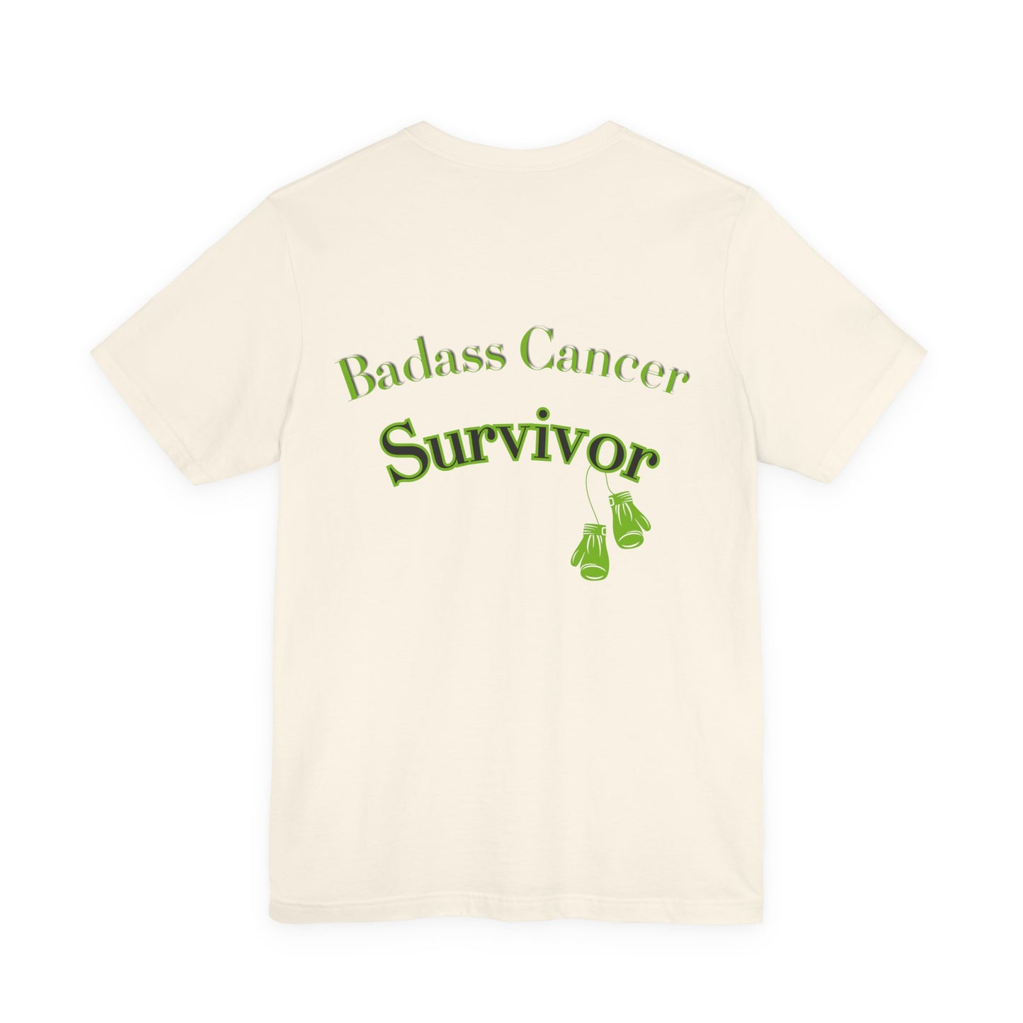 Cancer Survivor TShirt Badass Lymphoma, Personalization Optional. Add a Custom Text to make this the perfect gift for your Cancer Survivor.