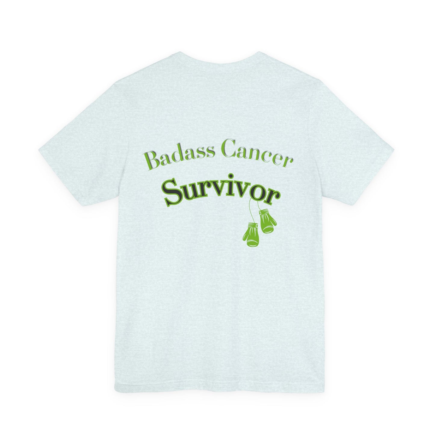 Cancer Survivor TShirt Badass Lymphoma, Personalization Optional. Add a Custom Text to make this the perfect gift for your Cancer Survivor.