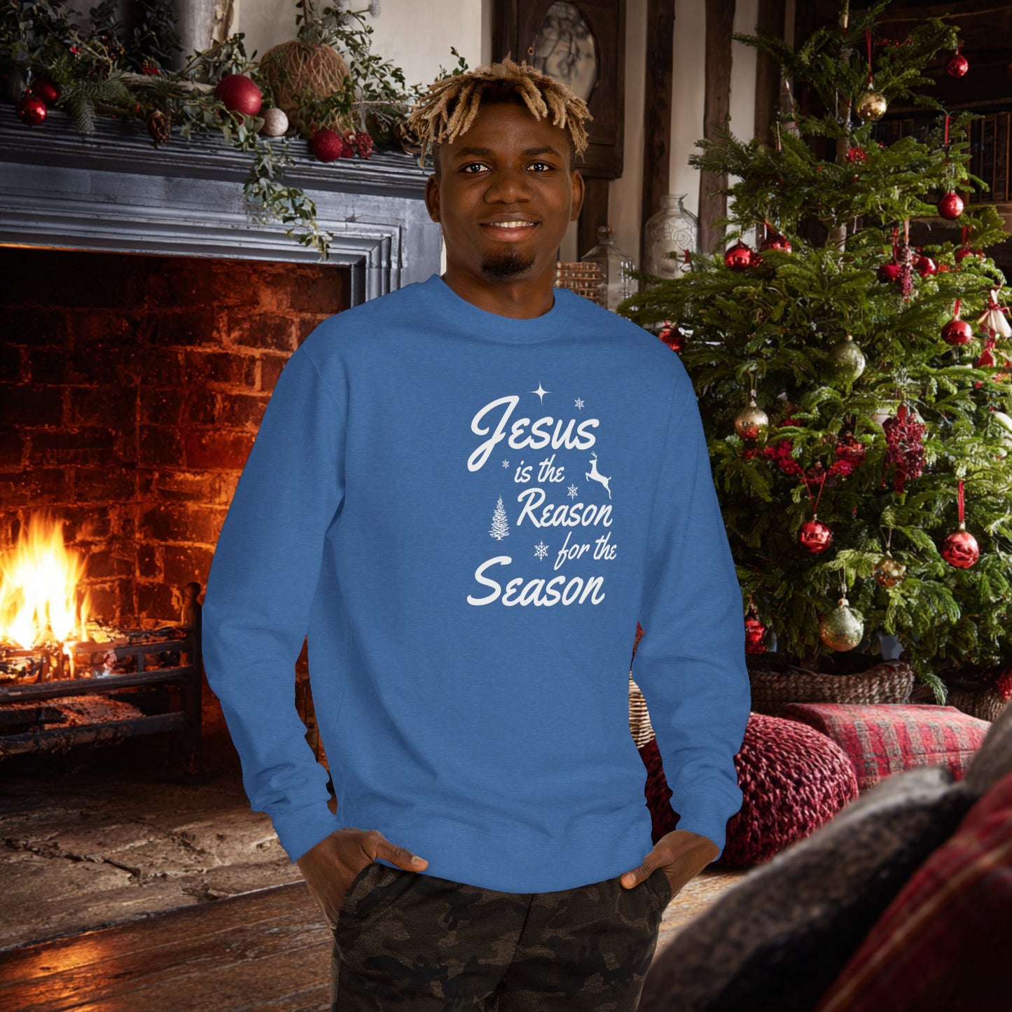 Jesus is the The Reason for the Season Christmas Sweatshirt, Have a Very Merry Christmas!