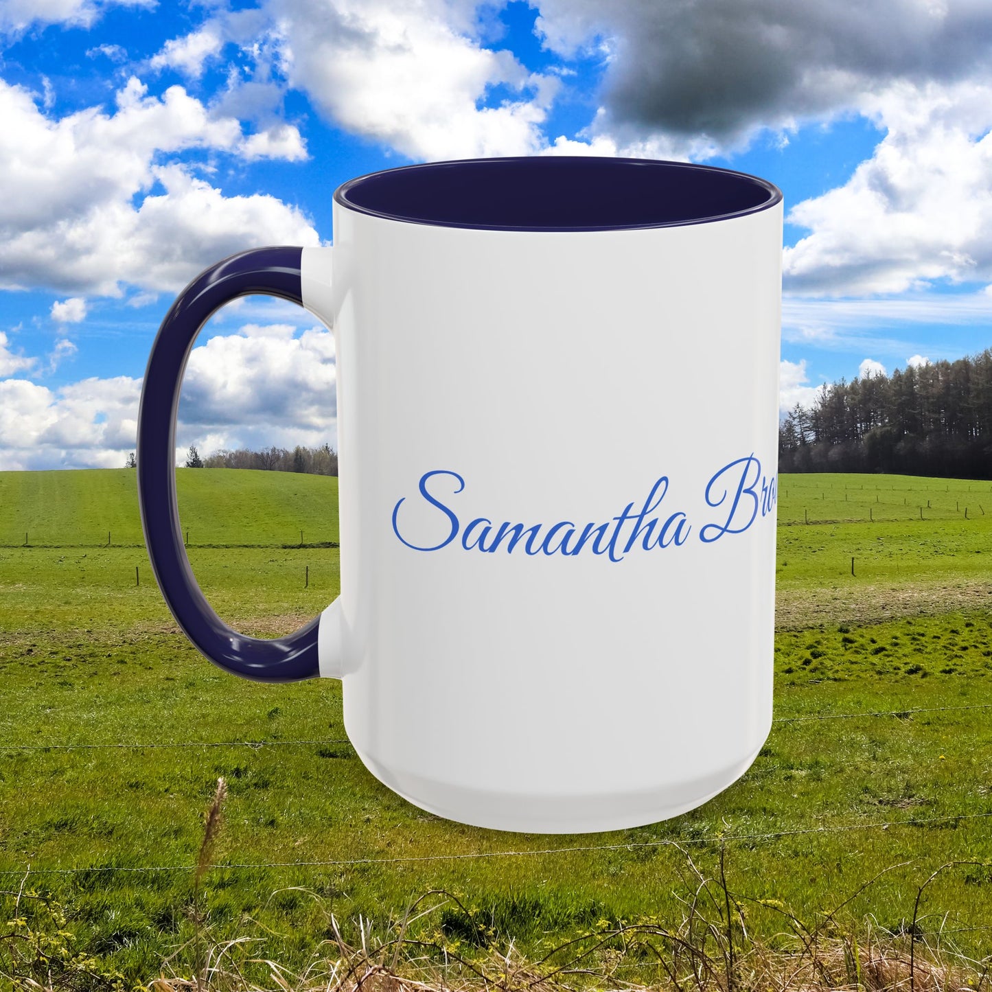 I will Walk by Faith Personalized Coffee Cup 15 Oz, Prayer Warrior, Warrior of Faith, Christian mug. Perfect gift for Sunday School Teacher