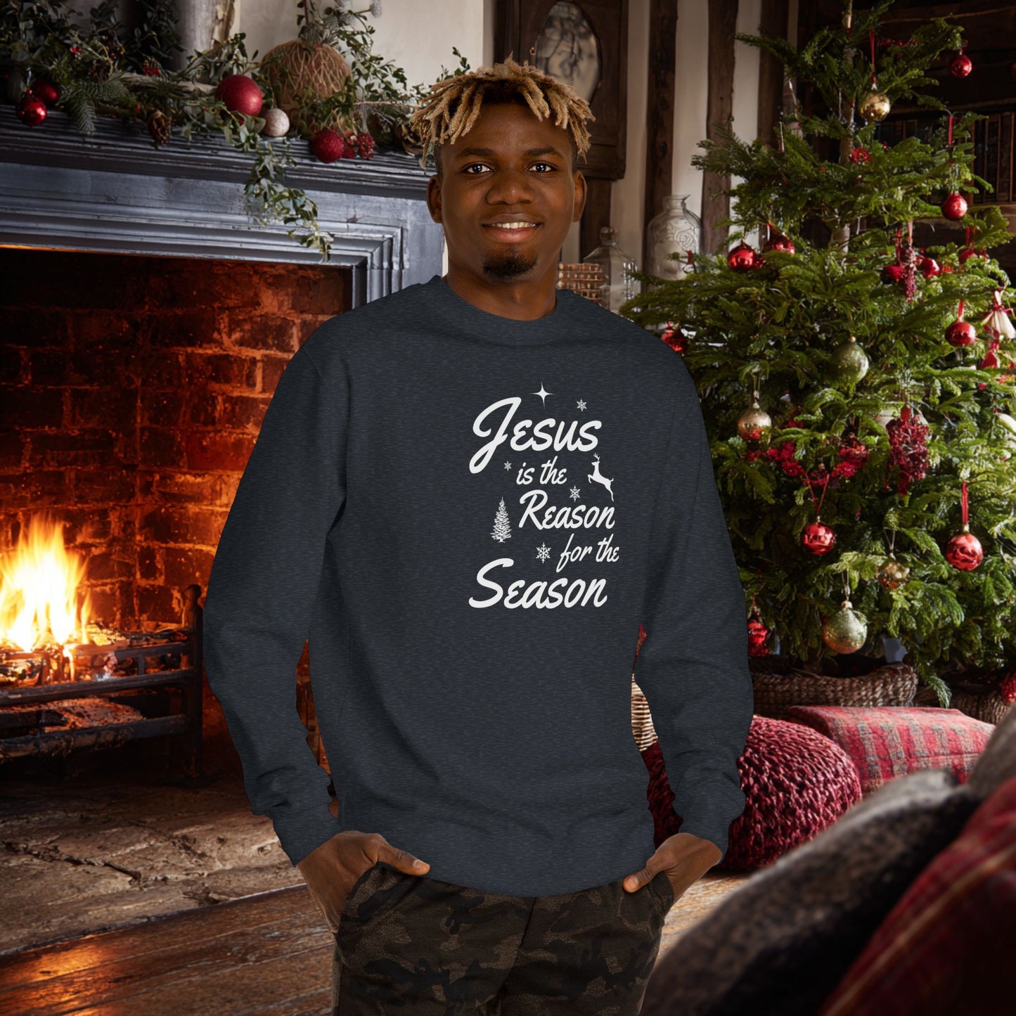 Jesus is the The Reason for the Season Christmas Sweatshirt, Have a Very Merry Christmas!