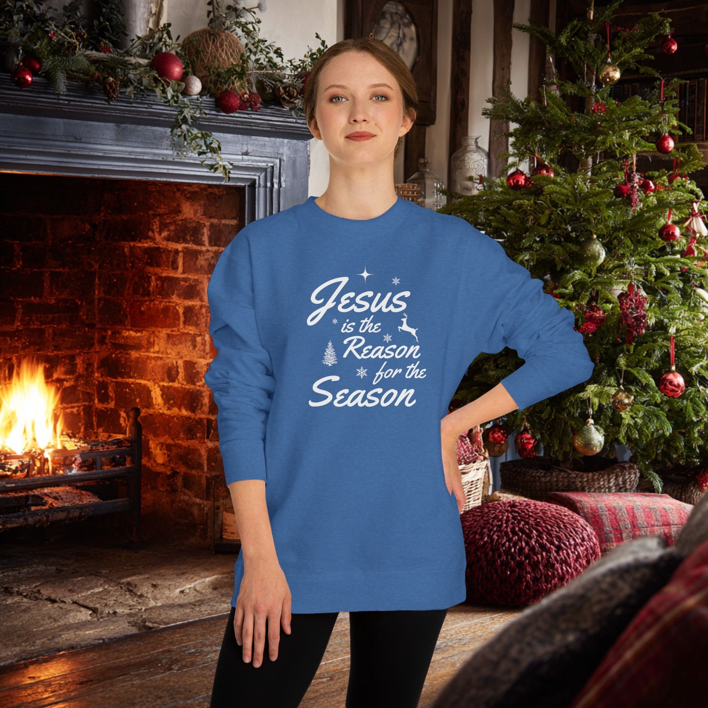 Jesus is the The Reason for the Season Christmas Sweatshirt, Have a Very Merry Christmas!