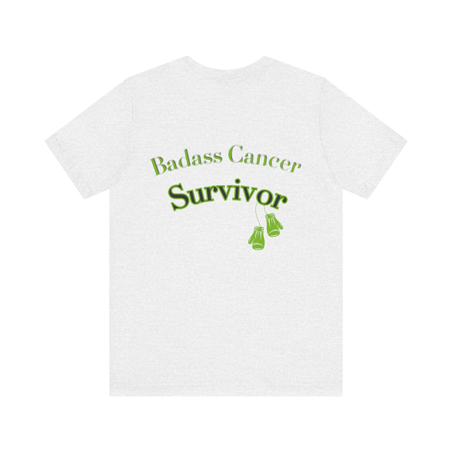 Cancer Survivor TShirt Badass Lymphoma, Personalization Optional. Add a Custom Text to make this the perfect gift for your Cancer Survivor.