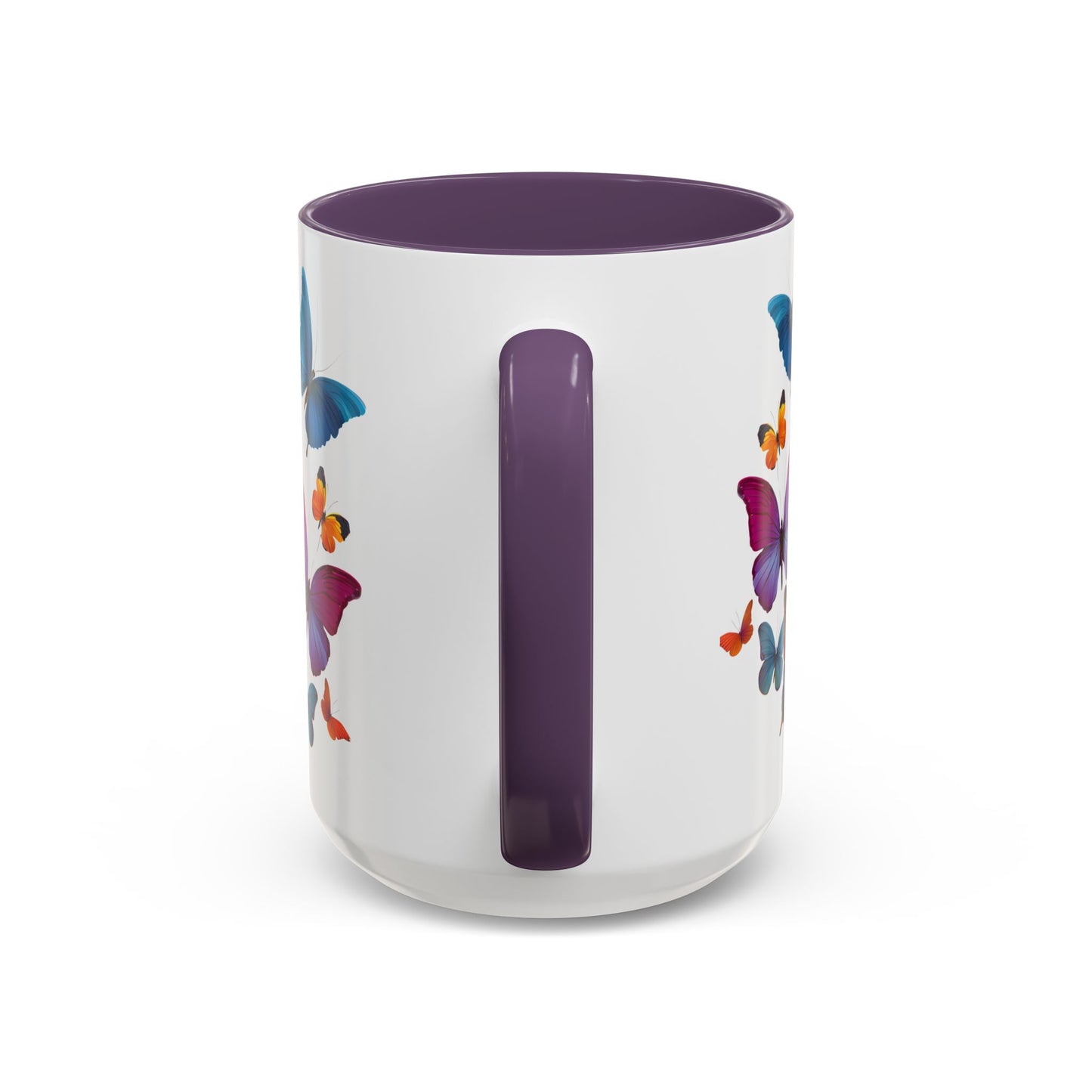 Personalized Butterfly Coffee Cup 15oz. Just add your Custom name to make this a perfect gift! Butterfly cup, Butterflies mug, Grandma Cup