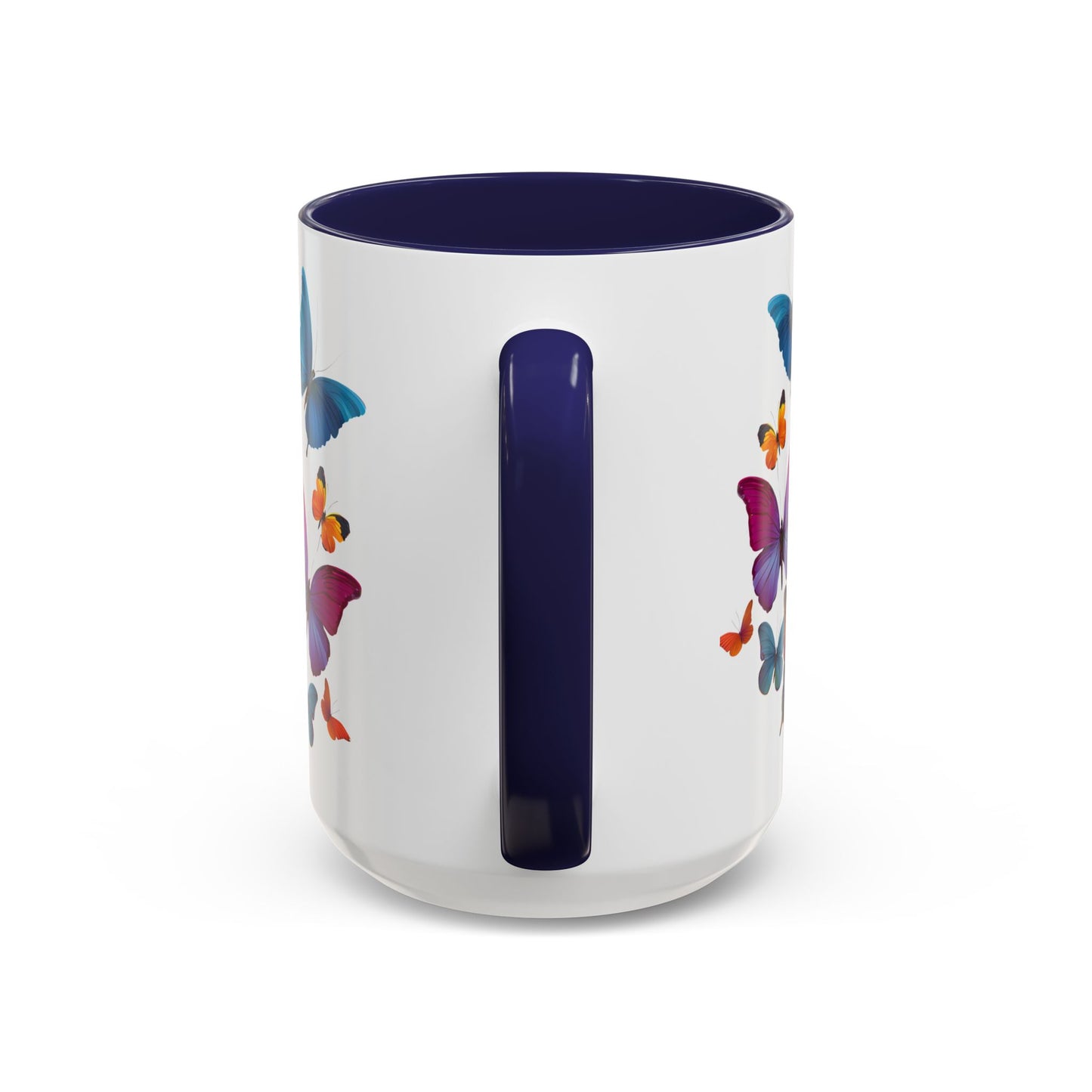 Personalized Butterfly Coffee Cup 15oz. Just add your Custom name to make this a perfect gift! Butterfly cup, Butterflies mug, Grandma Cup