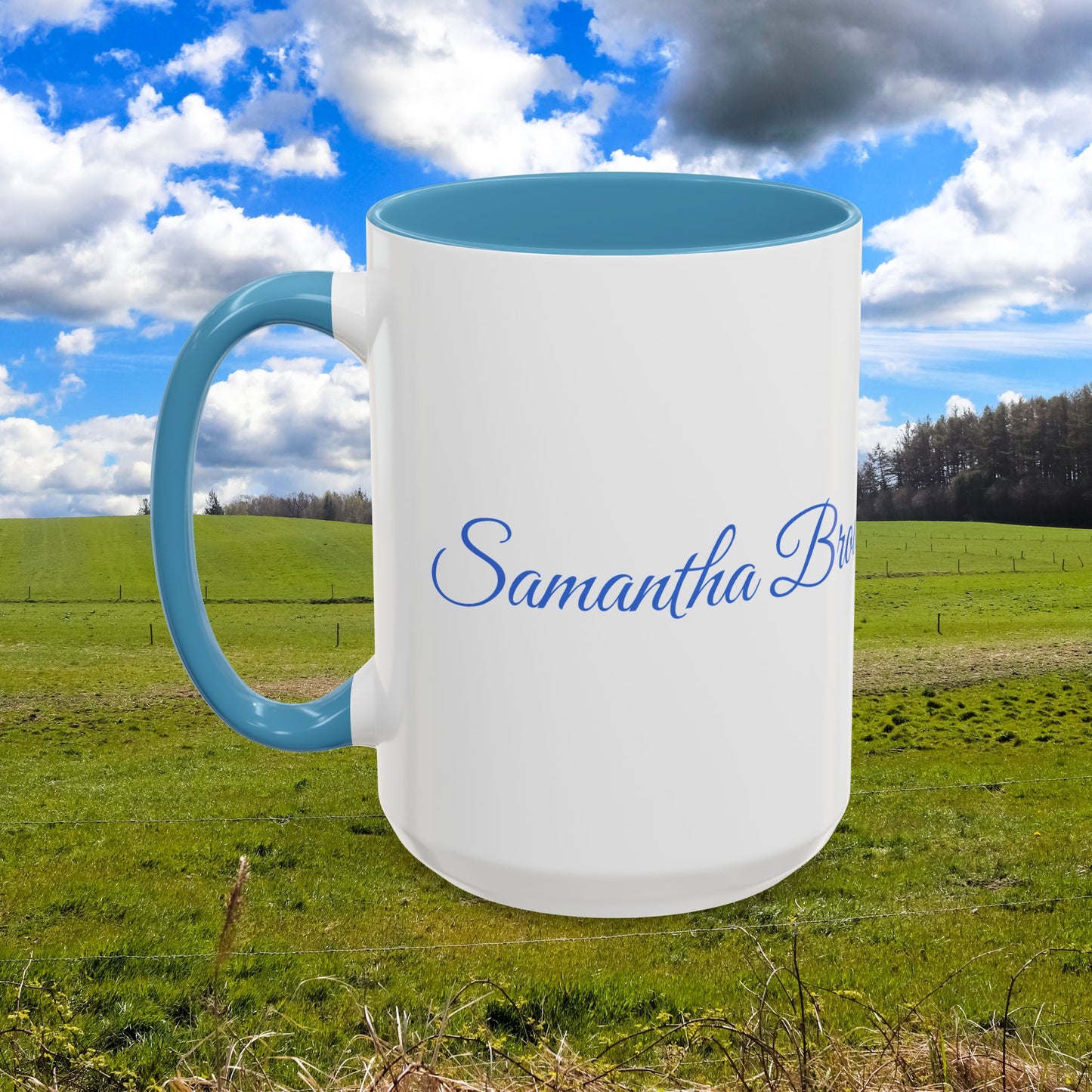 I will Walk by Faith Personalized Coffee Cup 15 Oz, Prayer Warrior, Warrior of Faith, Christian mug. Perfect gift for Sunday School Teacher