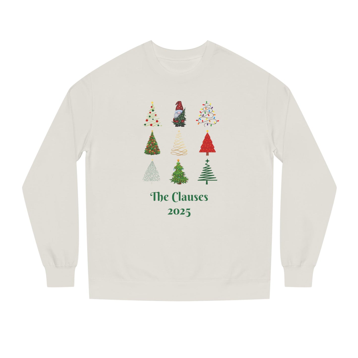 Christmas Tree Personalized Sweatshirt for Christmas. Custom Text is Optional. Merry Christmas! This is the perfect gift!