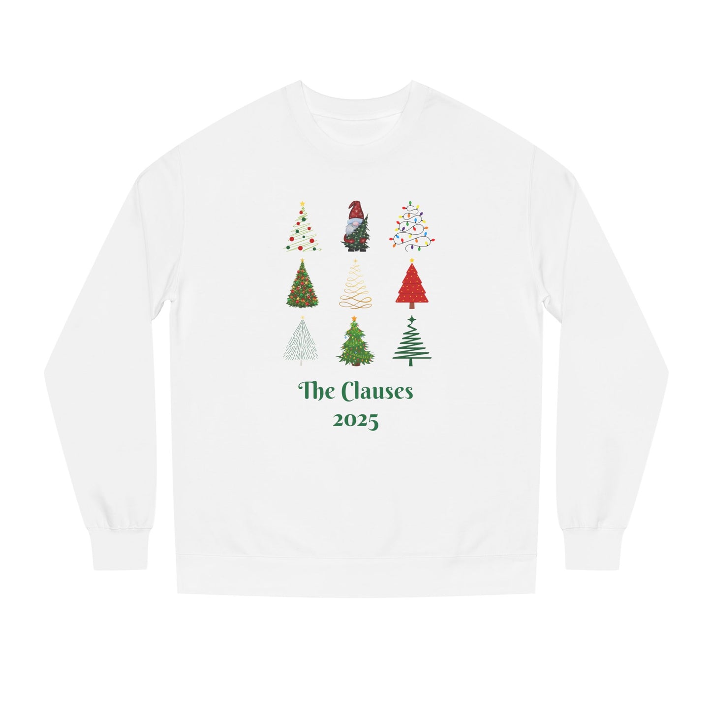 Christmas Tree Personalized Sweatshirt for Christmas. Custom Text is Optional. Merry Christmas! This is the perfect gift!