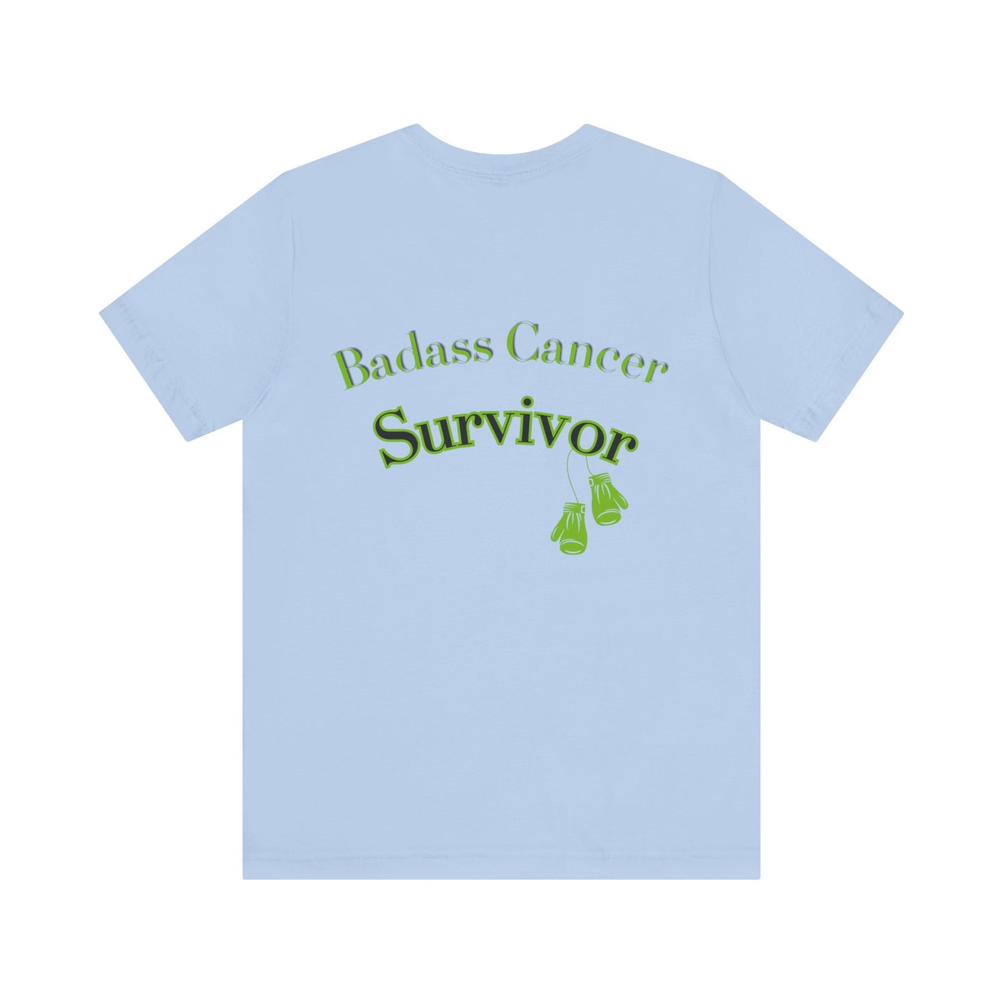 Cancer Survivor TShirt Badass Lymphoma, Personalization Optional. Add a Custom Text to make this the perfect gift for your Cancer Survivor.