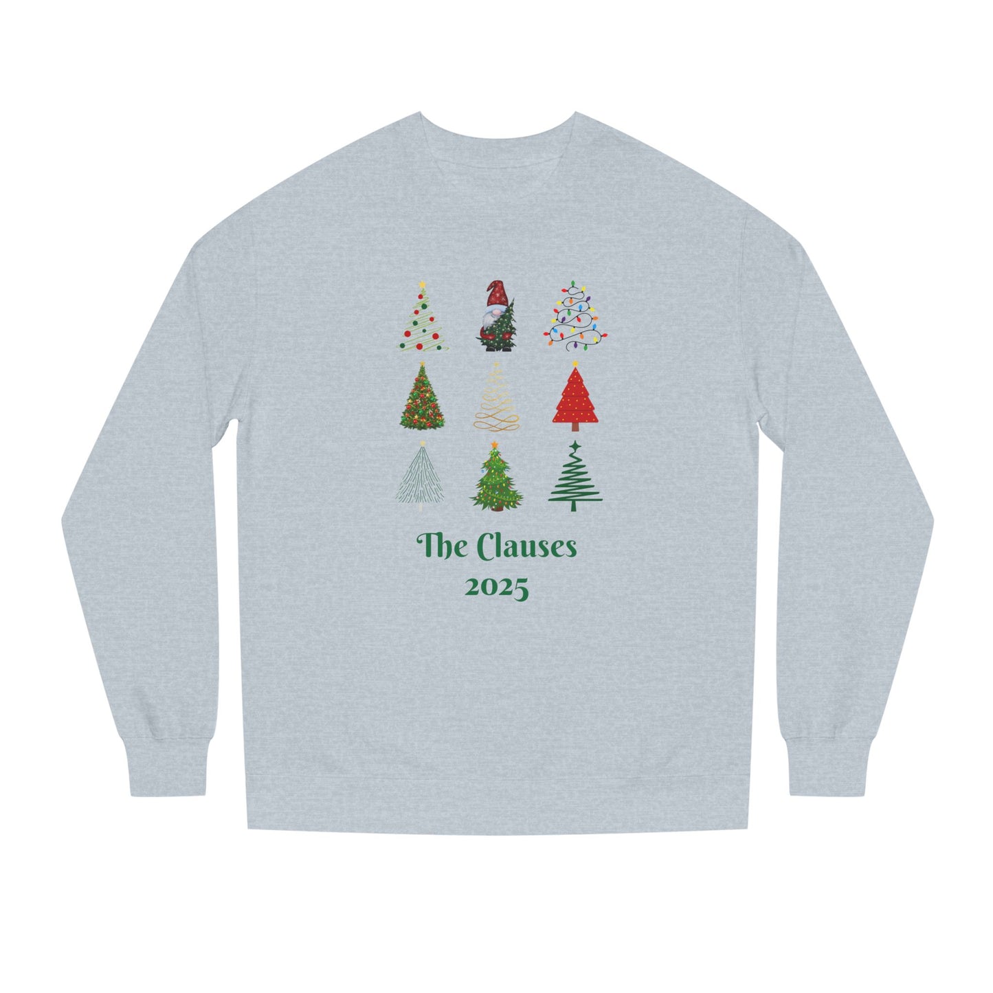 Christmas Tree Personalized Sweatshirt for Christmas. Custom Text is Optional. Merry Christmas! This is the perfect gift!