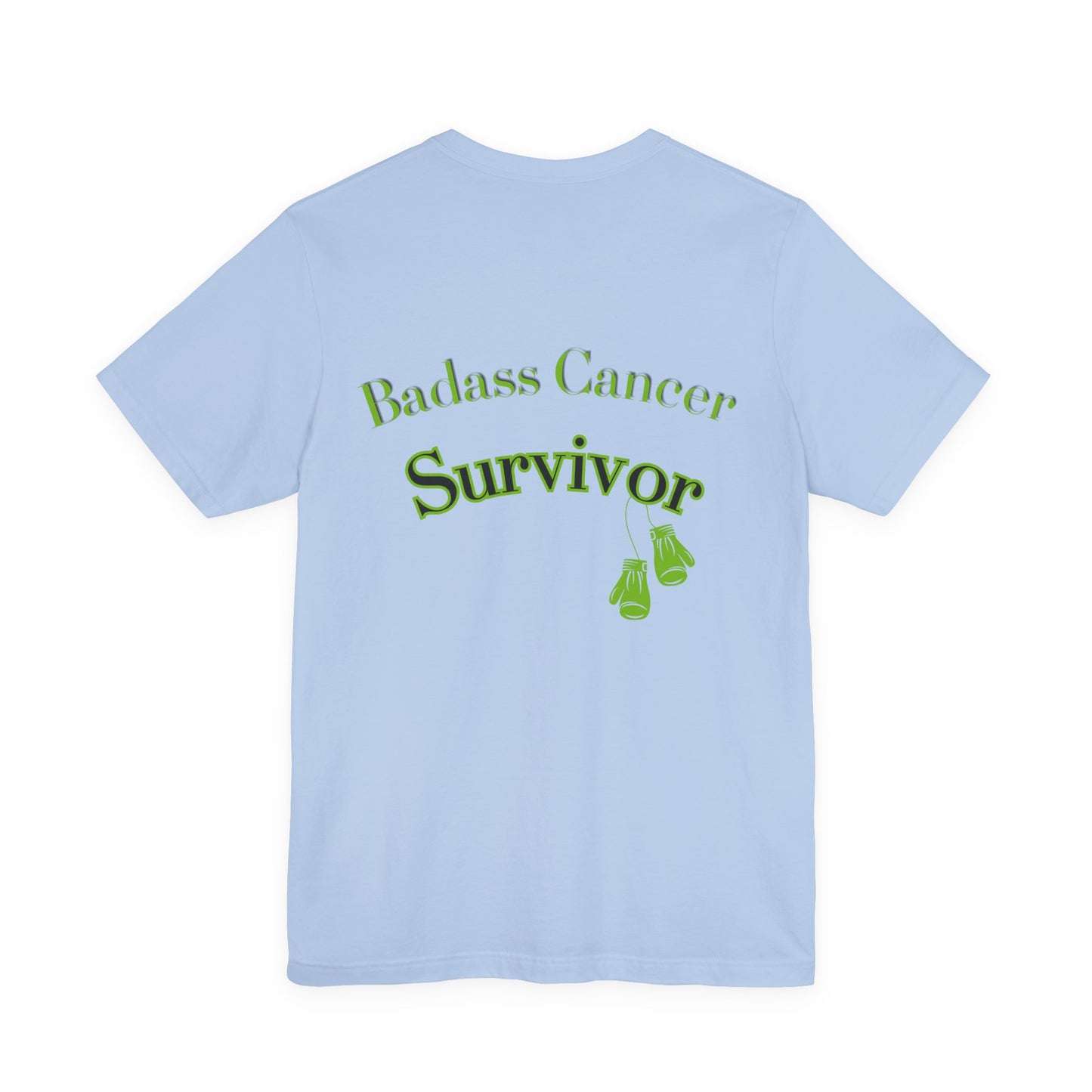 Cancer Survivor TShirt Badass Lymphoma, Personalization Optional. Add a Custom Text to make this the perfect gift for your Cancer Survivor.