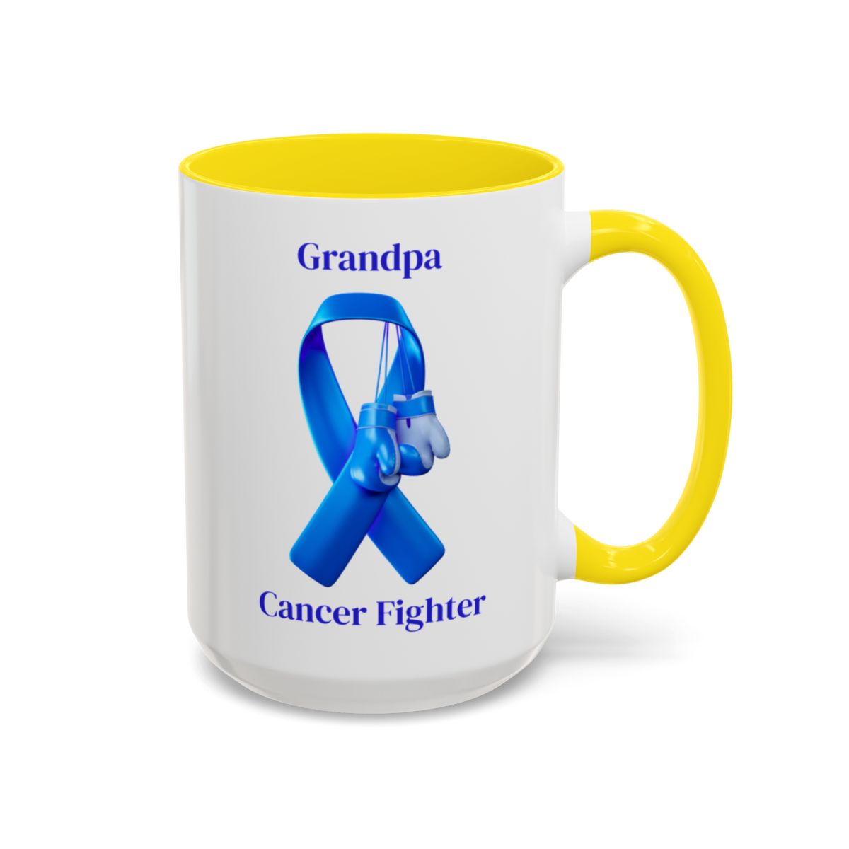 Prostate Cancer Ceramic Mugs 15oz