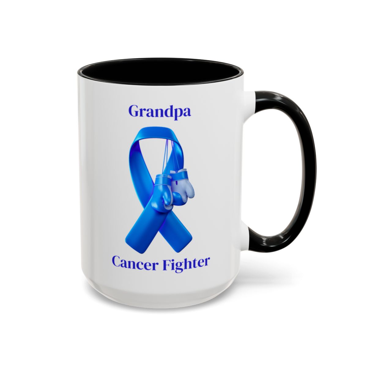 Prostate Cancer Ceramic Mugs 15oz