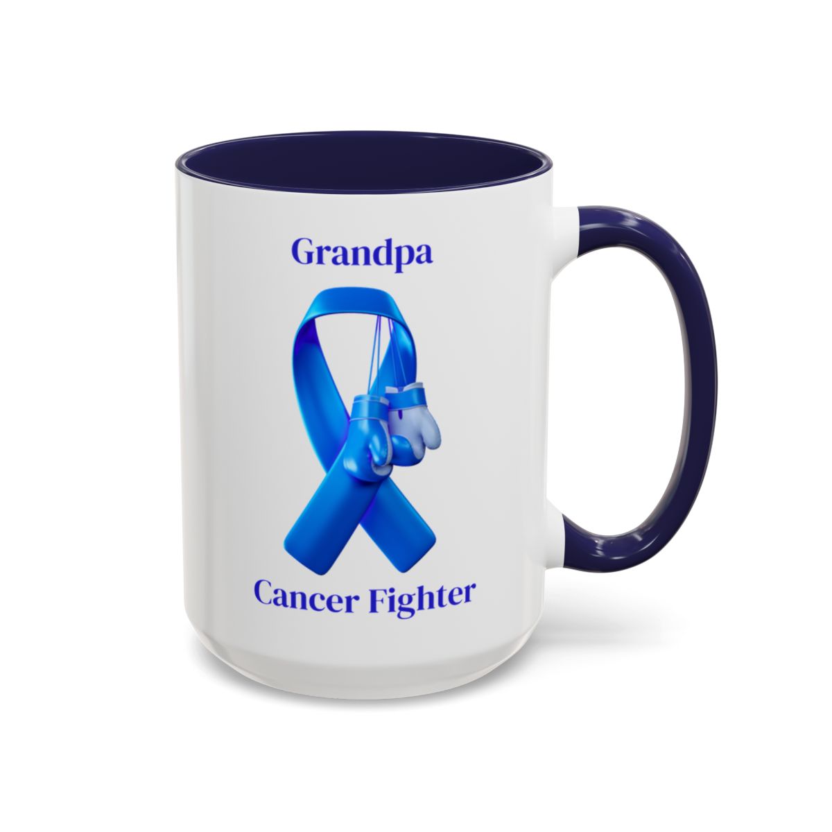 Prostate Cancer Ceramic Mugs 15oz